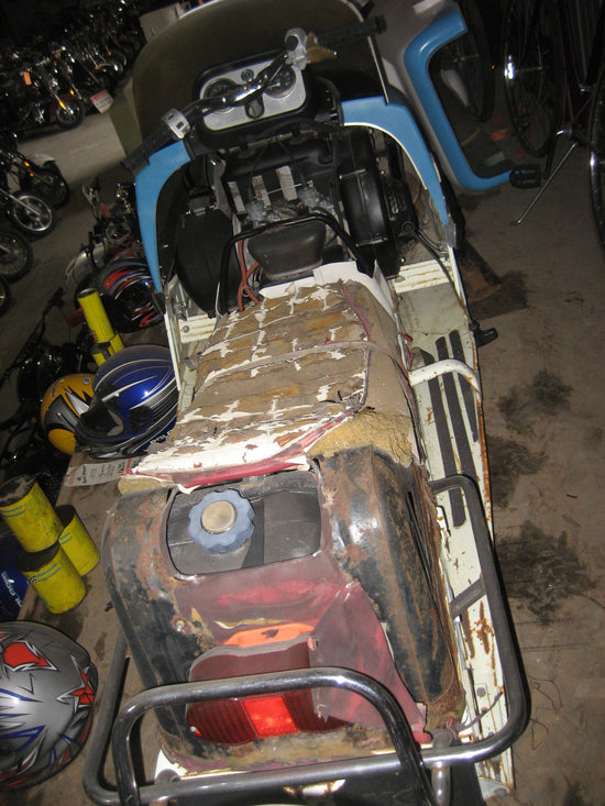 Image Title Vintage Suzuki 440 Vintage Snowmobile $850.00 OBO